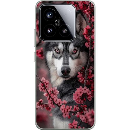 Kompatibelt Mobilskal till Xiaomi Xiaomi 15 Varg Röda Ögon Djur Varg Mystisk