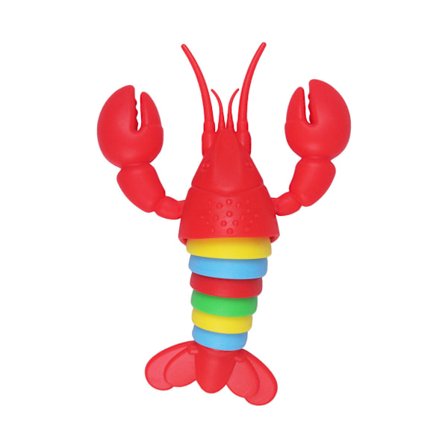 Stor lysende hummer dekompression Caterpillar Slug Pussel Trykaflastning fingertoppar exotisk interaktiv legetøj
