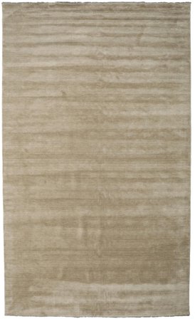 Enfärgad Stor Handloom Fringes Matta - Greige 300X500 Ull, Modern Stil