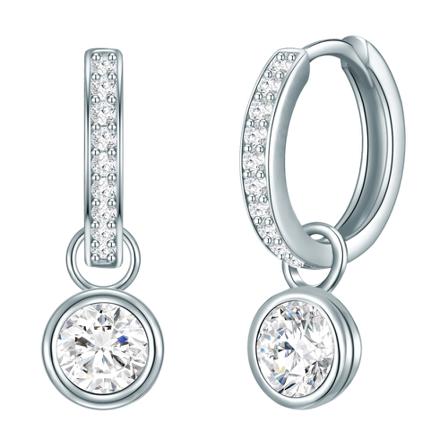 Rafaela Donata Earrings Grå, Dame Øreringe, Størrelse: ONE Size