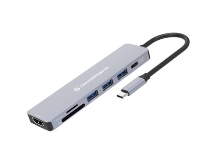 CONCEPTRONIC 7-In-1 Usb 3.2 Gen 1 Docking