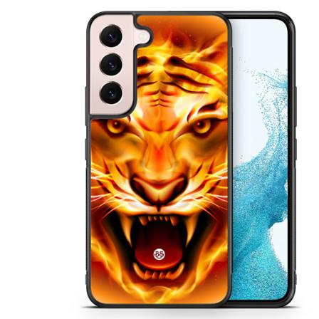 Bjornberry Skal Samsung Galaxy S23 5G -Flames Tiger