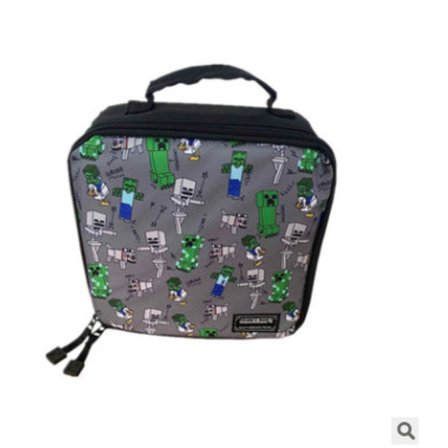 Minecraft isolerad väska lunch box förvaringsväska Kuli Fears Wolf Meal Bag 22 * 22