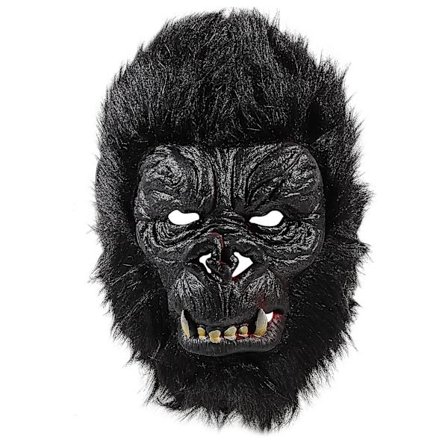 Halloween Gorilla päänaamio Pelottava kauhupukeutuminen Eläinpäähineet Juhlatarvikkeet hg