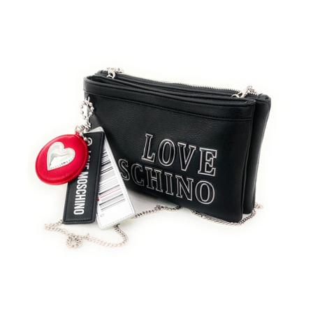 Love Moschino, Small Bag Czarny, Kobieta, Rozmiar: ONE Size