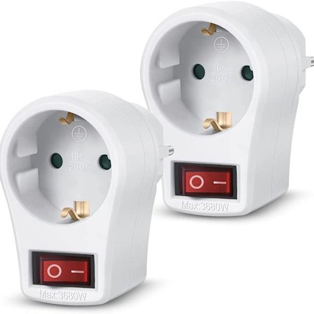 Uttag med strömbrytare