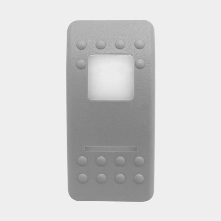 Switch cover / button Carling Technologies Contura II, grey