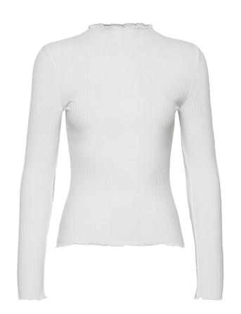 Onlemma L/S High Neck Top Jrs T-shirts & Tops Long-sleeved Hvit ONLY