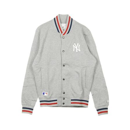 New Era College light sweatshirt Grå, Herre Herrejakker