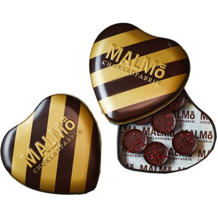 Malmö chokladfabrik Kärlek 55% - blikæske | KitchenOne