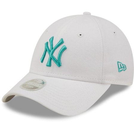 New Era 9Forty Damkeps - New York Yankees vit aqua