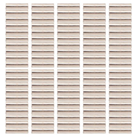 100 kpl Yksipiippuinen puristusholkki sarja Korroosionkestävä Hyvä kiinnitys Kalastuslinjan putkiliittimet kalastukseen 2.2