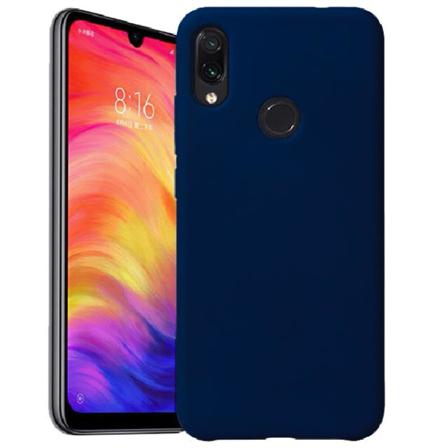 Skal Till Xiaomi Redmi Note 7 Silikonskal Mörkblå Blå