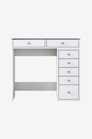 Hanah Home - Sminkebord Sandra - Hvit - Skrivebord - Fra Homeroom