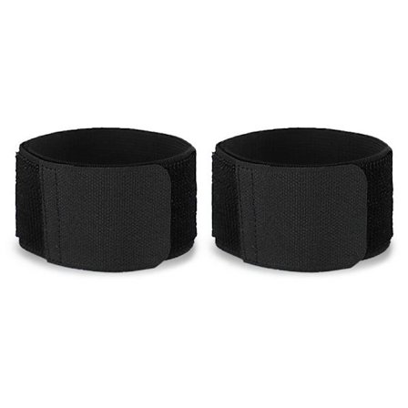 Jalkapallo Shin Holder Jalkapallo Nilkkasuojat Vyö MUSTA