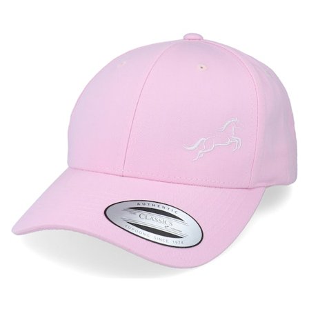 Iconic - Rose adjustable Casquette - Horse Jumping Curved Pink Adjustable @ Hatstore
