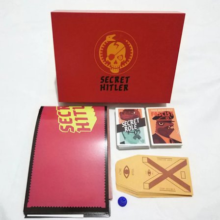 Secret Hitler brætspil Kortspil Festspil SHT