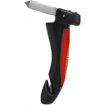 Yaju Auton Tukikahva Liikkumisen Apuväline Seisomatuki Kannettava Tartuntakahva All-in-one Auto Sisäänrakennetulla LED-taskulampulla 