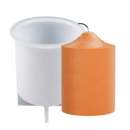 Silikon lysform diy stearinlys lav sylinder