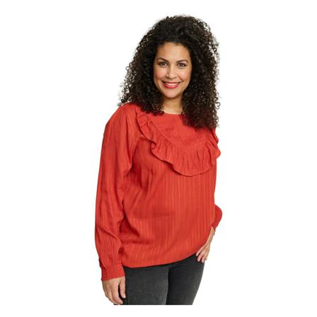 Adia Magan Bluse Rød, Dame