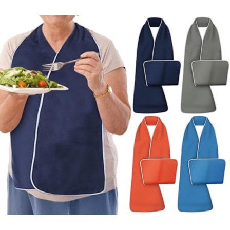 4-pak Vendbare Hagesmække til Voksne til Mænd og Kvinder - Tøjbeskytter