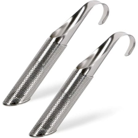 Te-si, 2 stk. rustfrit stål te-infusere rustfrit stål rør