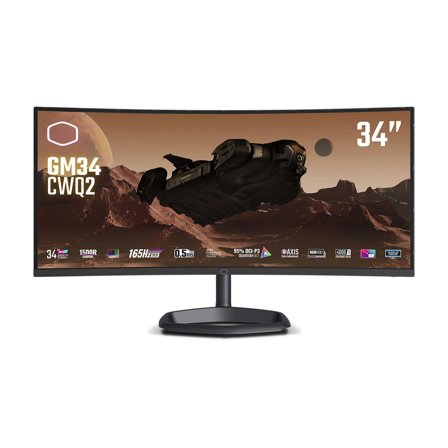 Cooler Master Gaming Gm34-Cwq2 Led Display