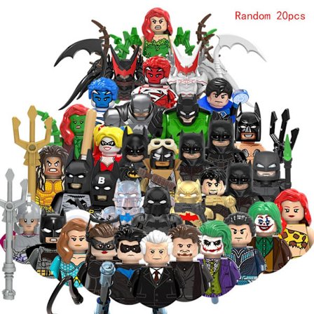 MOC Mini Anime Action Figurer Marvel Superhelte Stor størrelse Karakterer Byggeklodser Mursten DIY Hot Toys til BØRN Fødselsdagsgaver