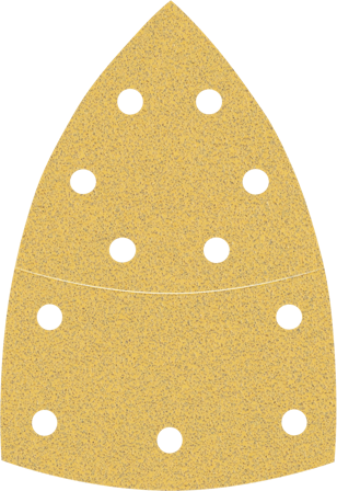 Bosch Expert C470 Slippapper 102x62 mm. 10-pack K80, Kapa, slipa & polera