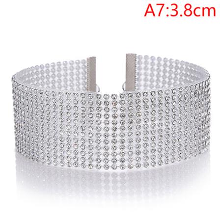 Europeisk Stil Kvinnor Bundle Neck Element Halsband Fashion Jewel