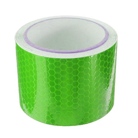 Sikkerhedstrafik Bil Lastbil Advarselsstrimmel Natreflekterende Mærkat Klæbebånd