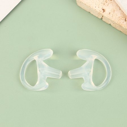 1 par ørepropper 2-veis radio øreproppen ørestykkeinnsats for Acousti