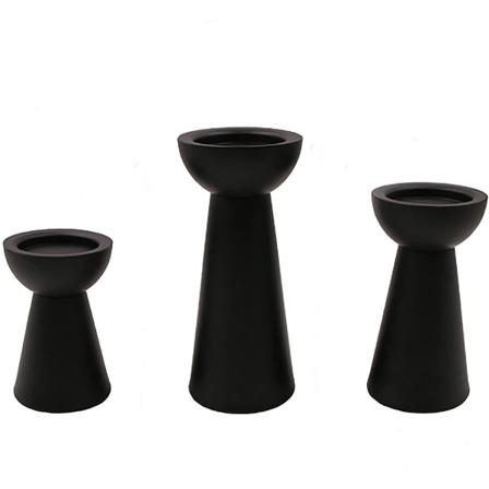 Metall Matbord Candle Holde Ljus Dekorationsbricka