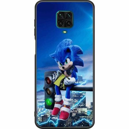 Xiaomi Redmi Note 9 Pro Svart Skal Sonic The Hedgehog