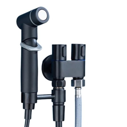Bad toalett bidet dusj hode dobbel uttak vinkel ventil baderom tilbehør bidet toalett sete
