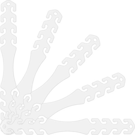 Anti-Tightening Mask Strap, 5 st Anti-Slip Hook & Loop Fixer Hanger, Justerbar Mask Extender för Öronvärk Förebyggande