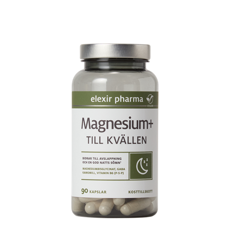 Elexir Pharma Magnesium+ Till kvällen 90 kapslar