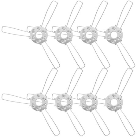 20 stk. Lampeskærm Fjederadapter Klemmer Hængende Lampe Skærm DIY Fjederklemmer