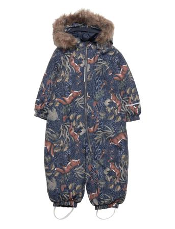 Nmmsnow10 Suit Forestland Fo Outerwear Coveralls Snow/ski Coveralls & Sets Monivärinen/Kuvioitu Name It