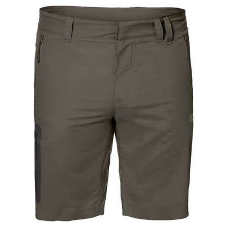 Jack Wolfskin Active Track Shorts Men Men hiking shorts Green 50