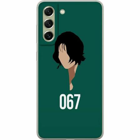 Samsung Galaxy S21 Fe 5g Genomskinligt Skal Squid Game