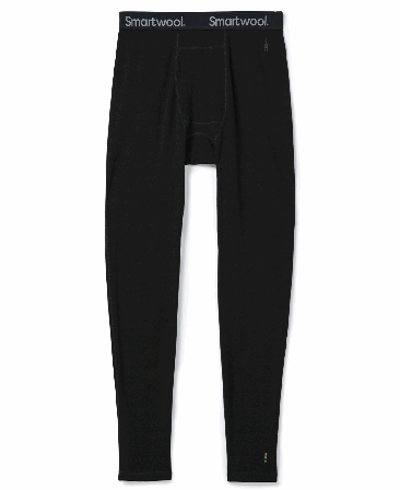 Smartwool Men's Classic Thermal Merino Base Layer Bottom Black