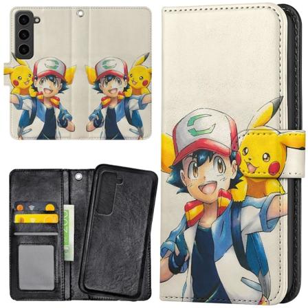 Samsung Galaxy S23 Plus - Lompakkokotelo/Kuoret Pokemon