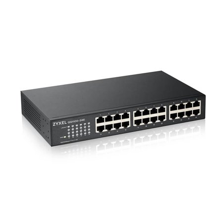 Zyxel GS-1100-24E - switch - 24 porter - ikke-styrt - rackmonterbar