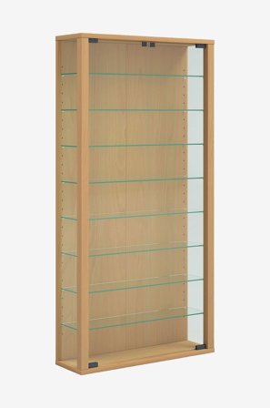 VCM - Veggskap Vitrosa Maxi uten LED - Beige - Hyller & oppbevaring - Fra Homeroom