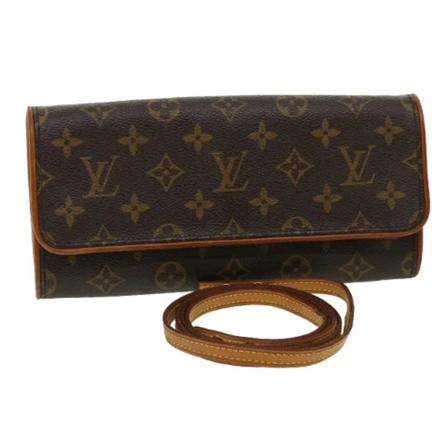 Louis Vuitton Vintage, Pre-owned Bag Bruin, Dames, Maat:ONE Size,leer