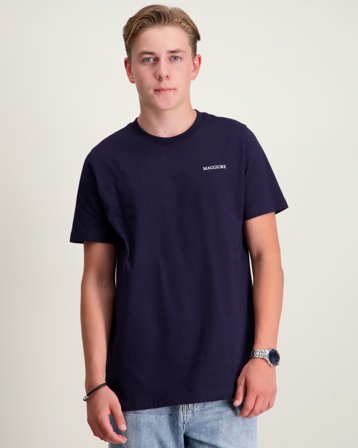 MAGGIORE Logo T-Shirt Blau T-Shirts Jungen - Kids Brand Store