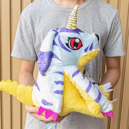 Eventyr Action Figur Plys Legetøj Patamon Tailmon Tegnefilm Fyldet Siddende Position Dukke Blød Pude