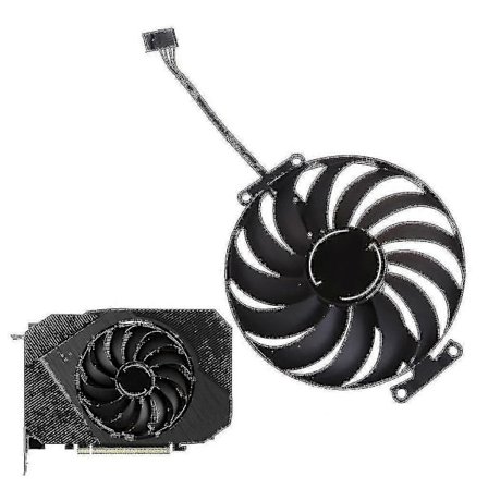 ZENGO 95mm 6-pin køleventilator T129215su 0.5a 12v GPU-ventilator til Asus RTX 3050 3060 Phoenix