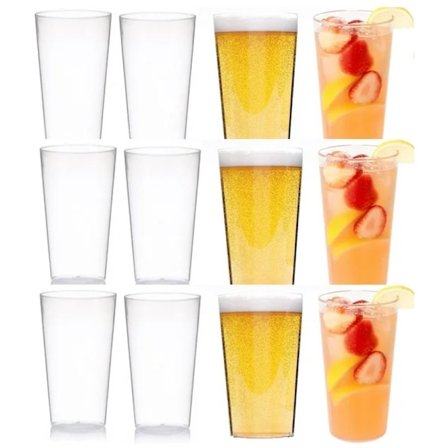 Tumbler Kop til Restaurant Drikkevareservicering, Brudsikre Kommercielle Plastik Stabelbare Kopper Genanvendelige Premium Vandglas med Tekstureret 